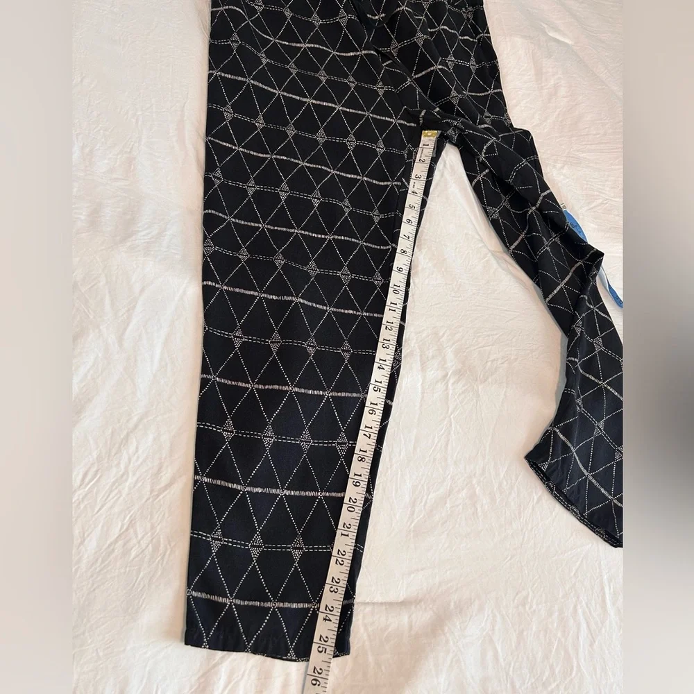 Madewell  S. Diamond Dot* Jumpsuit // Geometric Batik Print // Sleeveless // B&W - Picture 10 of 12